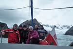 Die Crew vom Pia Gletscher